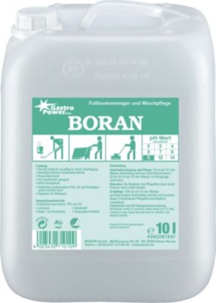10 Lt. Ka. Boran Fußbodenreiniger RAN (für Putzmaschinen geeignet)