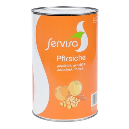 4250 ml Ds. Pfirsiche gewürfelt SB