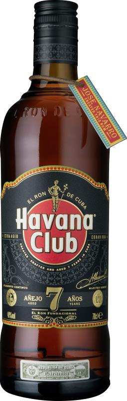 0,7 Lt. Fl. Havana Club 7 Jahre 