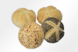 4x25x60 g Brötchen-Mix TK 4-fach sortiert, halbgebacken