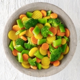 2,5 kg Bt. Euromix TK Karotten, Romano Bohnen, Brokkoli