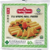 550 g Pa. Frühlingsrollenteig TK 40 Blatt eckig 21,5x21,5 cm