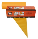 100 Stück Bx. Einweg-Spritzbeutel gerollt orange 80 my 530x280 mm