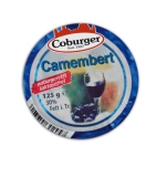 12x125 g Stück Camembert 30% Coburger