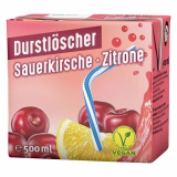 0,5 Lt. Pa. Durstlöscher KIZI Sauerkirsche-Zitrone