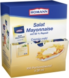 100x20 ml Salatmayonnaise 50% im Dispenser HOMANN 5002996