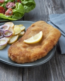 60x100 g Schweinelachsschnitzel paniert 100 g RECK 3970 TK