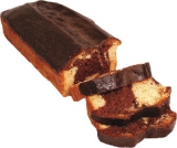 6x1 kg Pa. Marmorkuchen mit Sckokoguß geschnitten SB TK