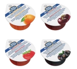 100x25 g EXTRA-Konfitüre sortiert Erdb., Sauerk., Aprik., SchwJoh.