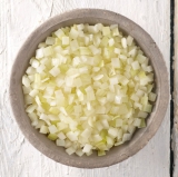2,5 kg Bt. Zwiebeln gewürfelt TK 10x10 mm