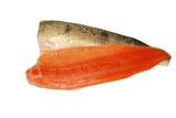 Lachsfilet ganz mit Haut vac. TK Trim D, Seite ca. 0,9-1,8 kg