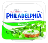 60x16,67 g Philadelphia Kräuter Mondelez