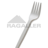 100 Stück Gabeln 170 mm weiss PS (recycelbar)