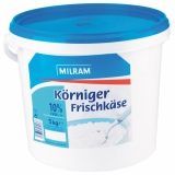 5 kg Ei. Körniger Frischkäse 10% MILRAM