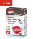1 kg Pa. Rote Grütze Himbeer glatt OE 139203012 zum Kochen